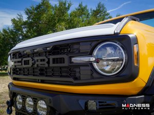 Ford Bronco Hood Deflector - Gloss White